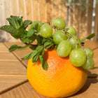 Pamplemousse, raisin et menthe